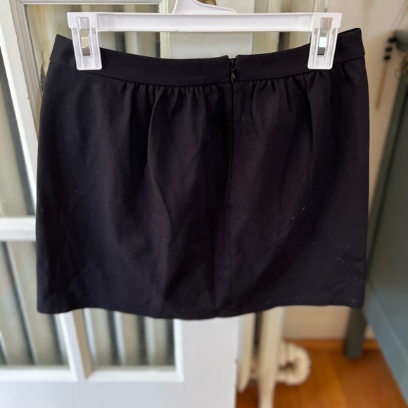 Size 4 jcrew black mini skirt - Picture 3 of 3